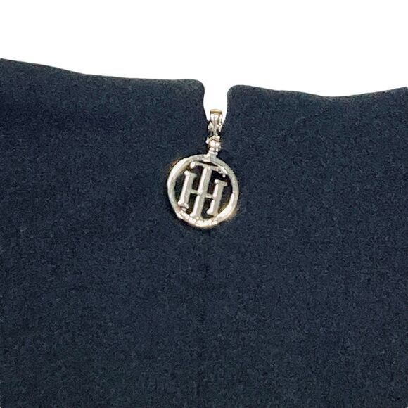 Tommy Hilfiger Bell Sleeve Sheath Dress 4 Black Stretch Elegant Business Casual - Picture 8 of 16